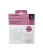 Suavinex Pezoneras de Silicona Talla M x2 unidades