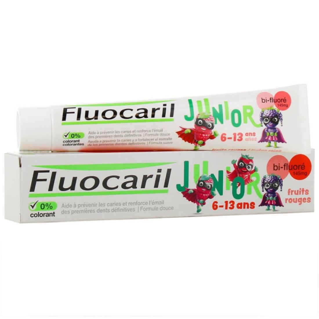 FLUOCARIL JUNIOR 6-13 AÑOS FRUTOS ROJOS 75ML