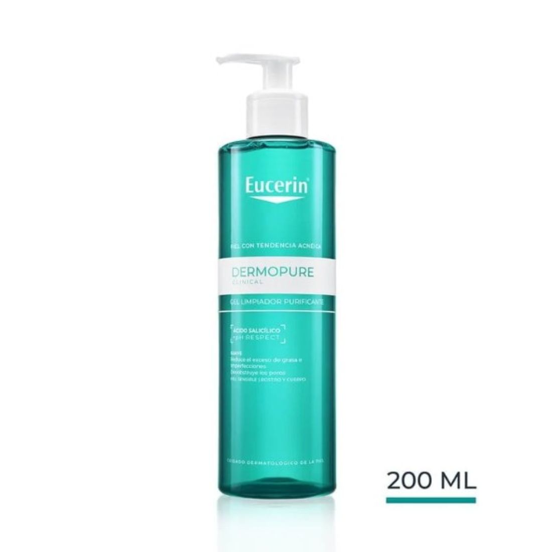 EUCERIN DERMOPURE CLINICAL GEL LIMPIADOR PURIFICANTE 200ML