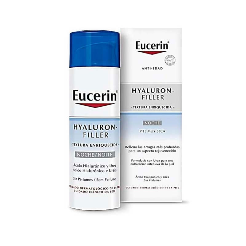 Eucerin Hyaluron Filler Noche Enriquecida Piel Muy Seca 50ml
