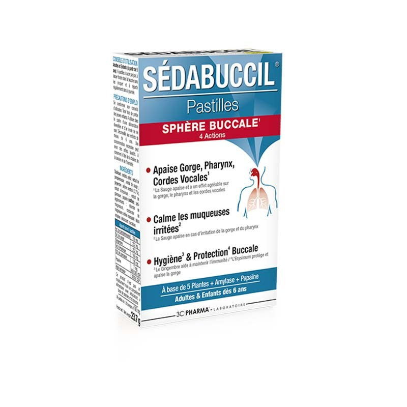 Sedabuccil Cuerdas Vocales 30 pastillas