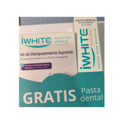 IWHITE KIT DE BLANQUEAMIENTO SUPREMO 10 MOLDES + PASTA 75 ML