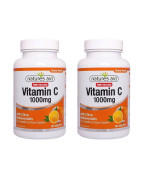 Natures Aid Vitamina C 1000mg Time Release 90 comprimidos x2 unidades