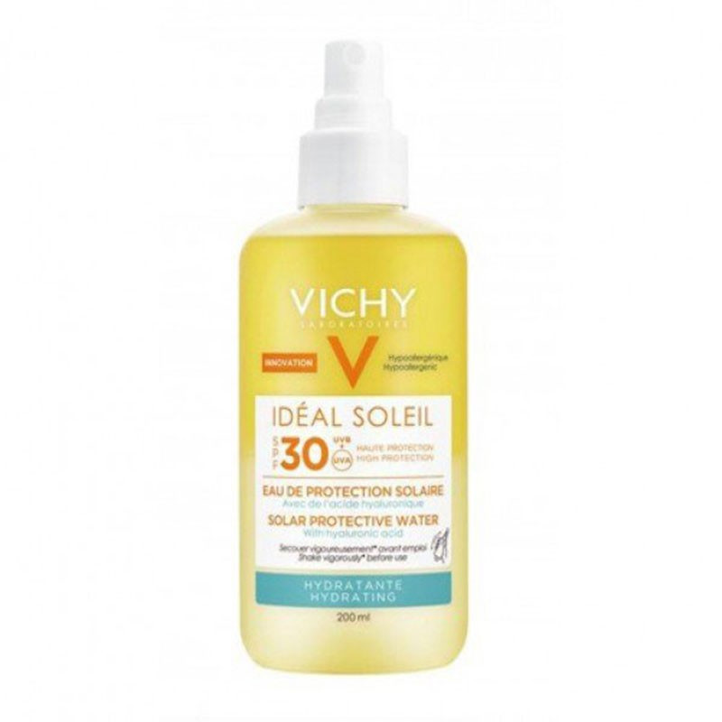 Vichy Idéal Soleil SPF30 Agua de Protección Solar Hidratante 200ml