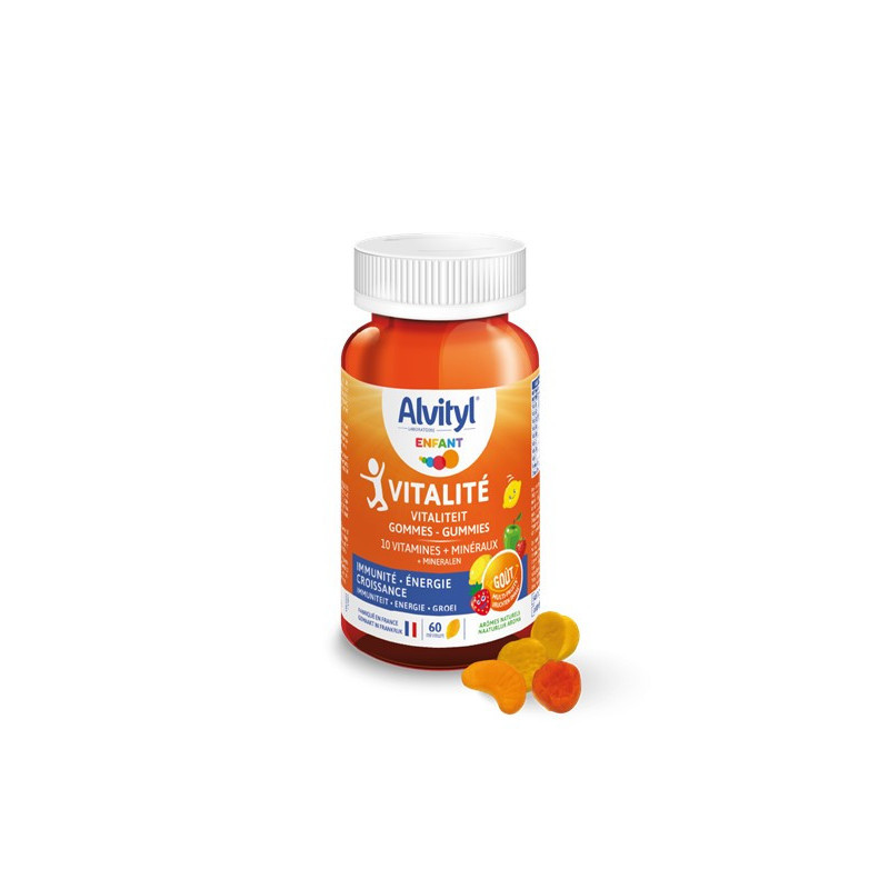 ALVITYL Vitalidad 10 VITAMINAS Niños 60 gominolas