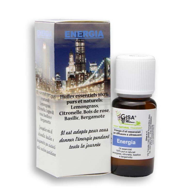 Gisa Energía Esencia de Aceites Esenciales BIO 15ml