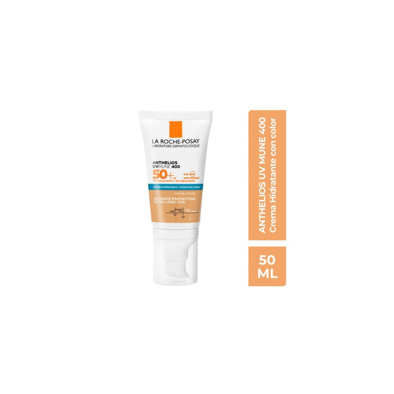 La Roche Posay Anthelios Uv Mune 400 Crema Hidratante 50+ Color