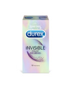 Durex Invisible 12 Preservativos Extra Finos Extra Lubricados