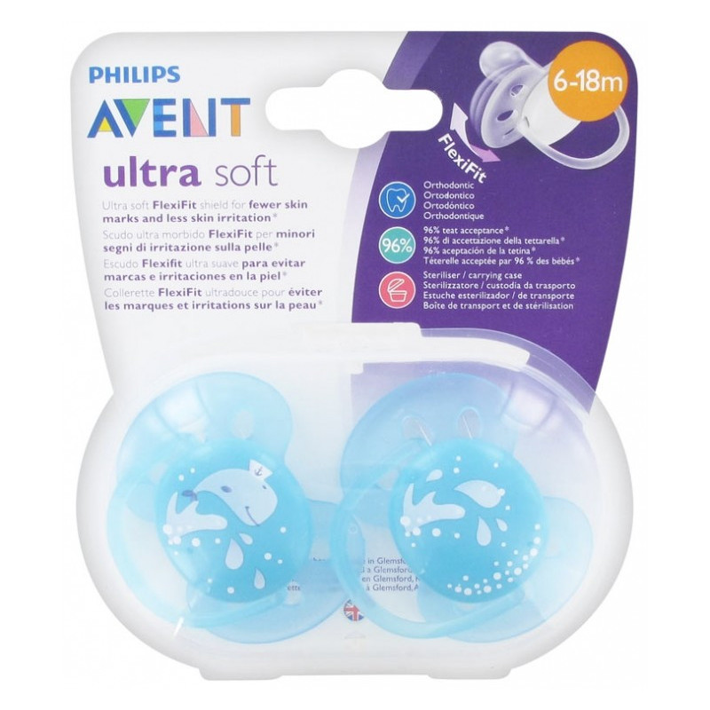 Chupete Avent ultra soft 6-18m