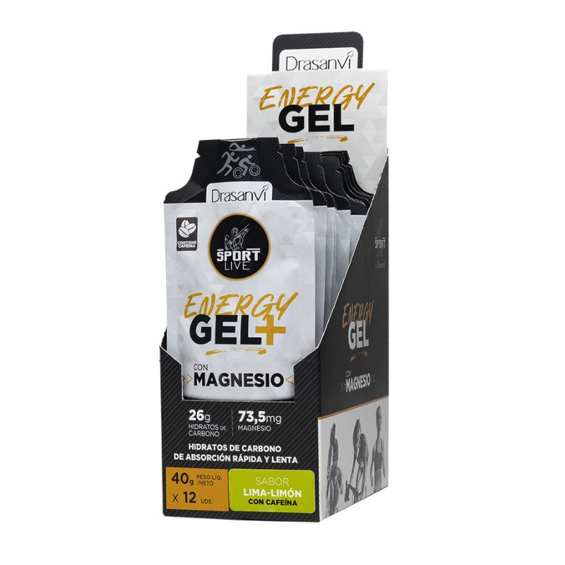 DRASANVI GEL ENERGETICO PLUS LIMA - LIMÓN 40 GR