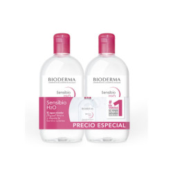 BIODERMA SENSIBIO H2O AGUA MICELAR 500ML x 2 UNIDADES