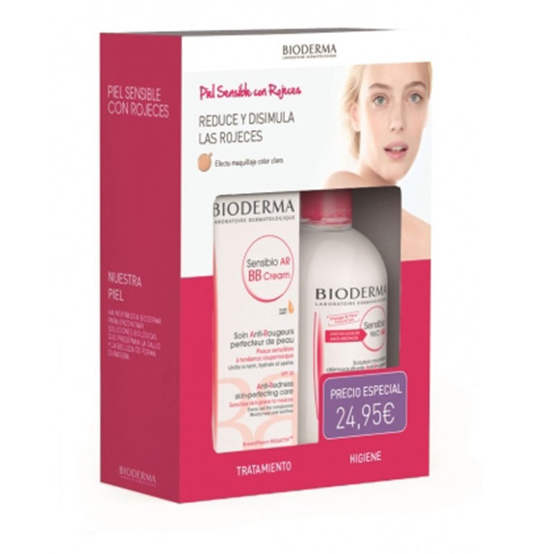 Bioderma Sensibio AR BB Cream + Sensibio H2O Agua Micelar 250ml