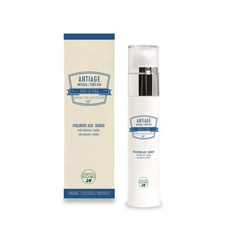 Krous Vive la Vida Sérum Facial Antiedad Bio Ácido Hialurónico y Baobab 50ml