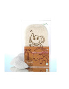 Fosters Manopla de Baño Infantil Ecológica Beige