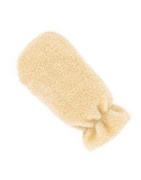 Forsters Manopla de Baño Infantil Ecológica Blanco Roto