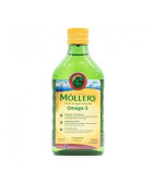 Moller´s aceite de bacalao (1 envase 250 ml sabor limon)
