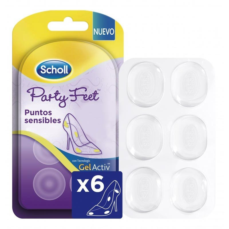 Dr. Scholl Party Feet Puntos Sensibles 6ud