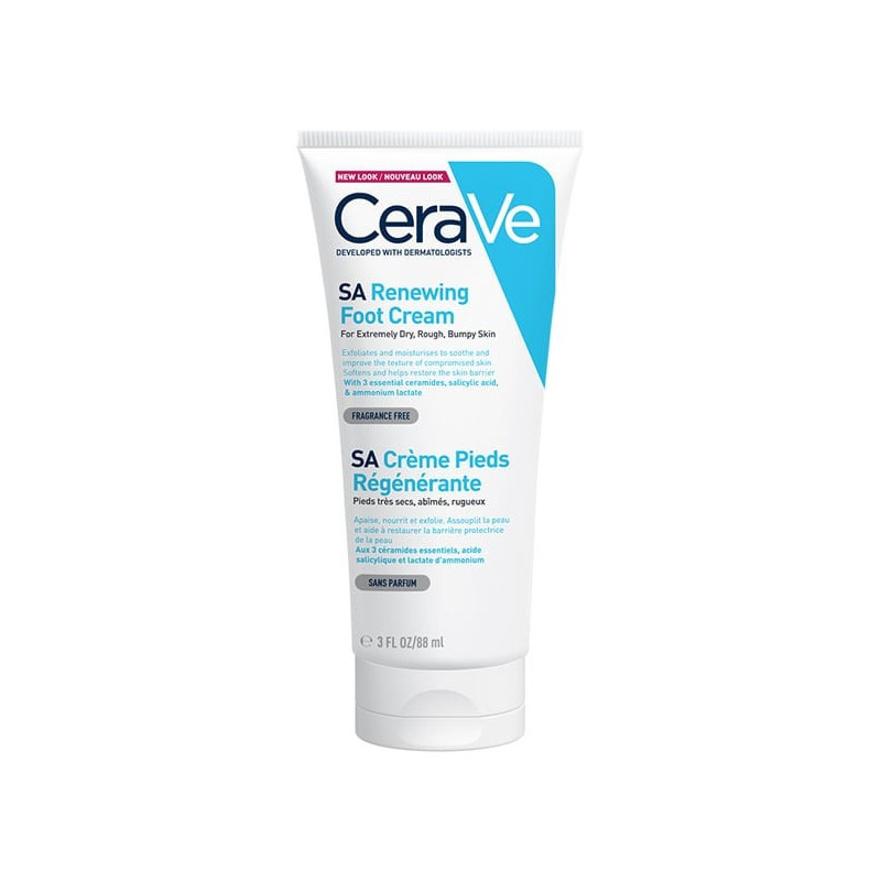CeraVe SA Crema Renovadora de Pies, 88ml