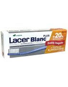LacerBlanc Plus Dentífrico Blanqueador 150ml + Cepillo Blanqueante de regalo