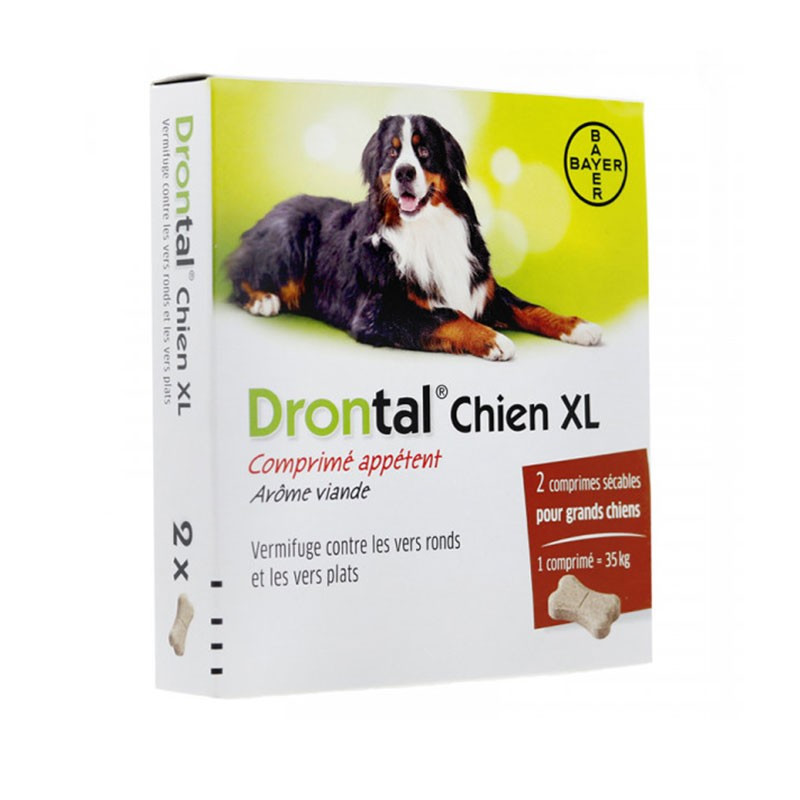 Drontal XL Perros Vermífugo 2 comprimidos