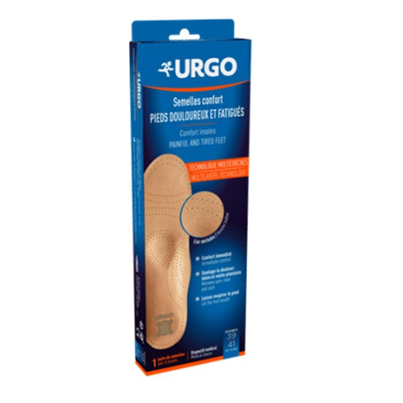 Urgo Plantillas Confort Pies Doloridos y Cansados T42-44