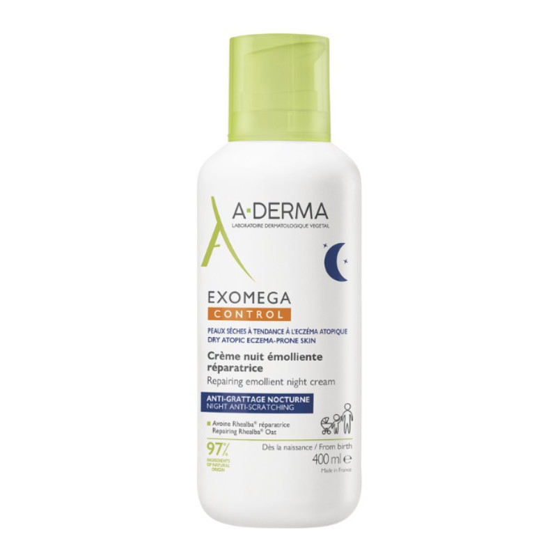 A-DERMA EXOMEGA CREMA NUIT EMOLIENTE REPARATRICE 400ML