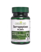 Natures Aid Serrapeptasa 80.000iu 30 cpr
