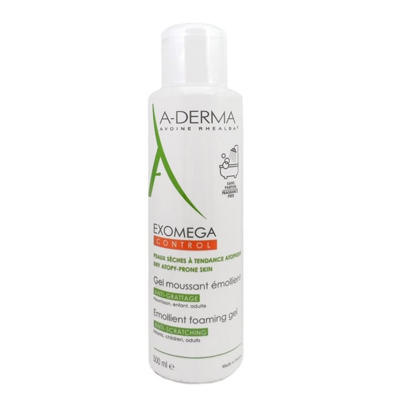 ADERMA EXOMEGA CONTROL GEL MOUSSANT EMOLIENTE 500ML