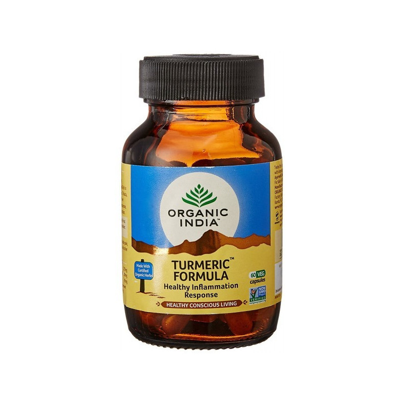 ORGANIC INDIA TURMERIC 90 CÁPSULAS