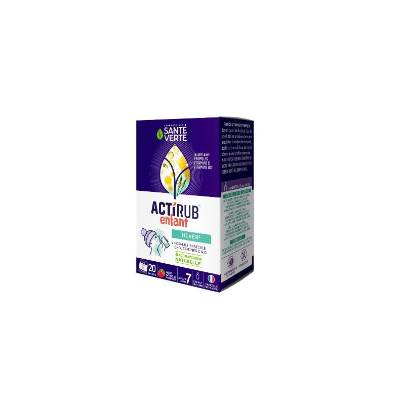 Actirub Infantil 20 sobres sabor frambuesa