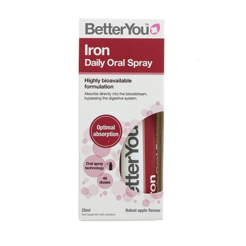 BetterYou Hierro Daily Oral Spray 25ml