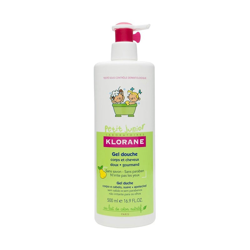 Klorane Petit junior Gel de Ducha Cabello y Cuerpo 500ml