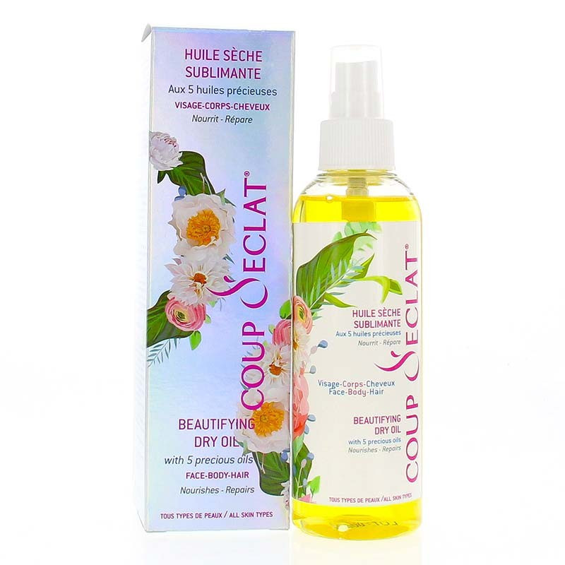 Coup d'Eclat Aceite Seco Sublimador Rostro, Cuerpo y Cabello 200ml