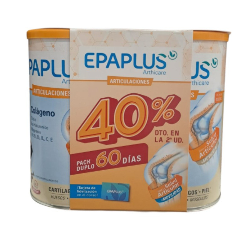 EPAPLUS ARTHICARE ARTICULACIONES PACK DUPLO 60 DÍAS SABOR VAINILLA