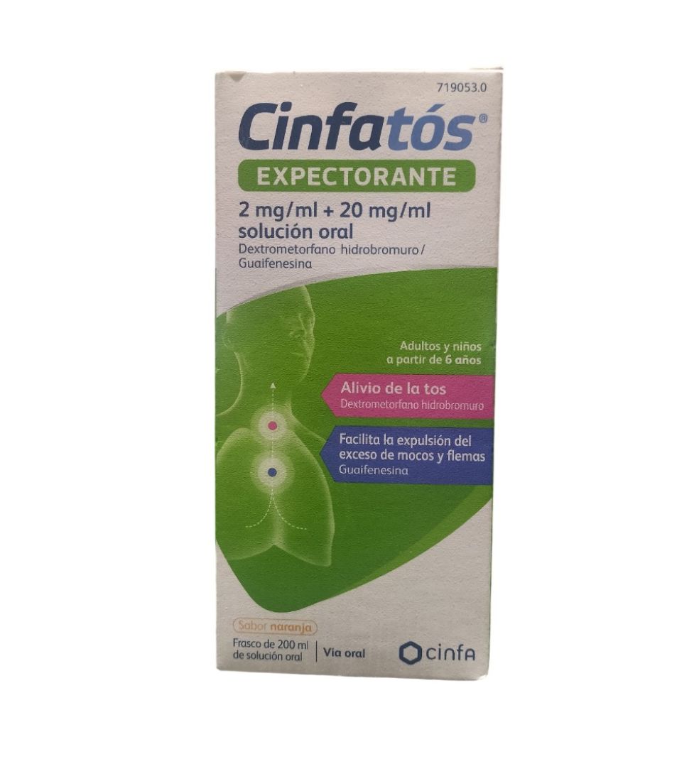 CINFATOS EXPECTORANTE JARABE 200ML
