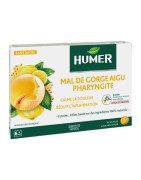 HUMER MAL GORGE PHARYNGITE MIEL CITRON 20 PASTILLES