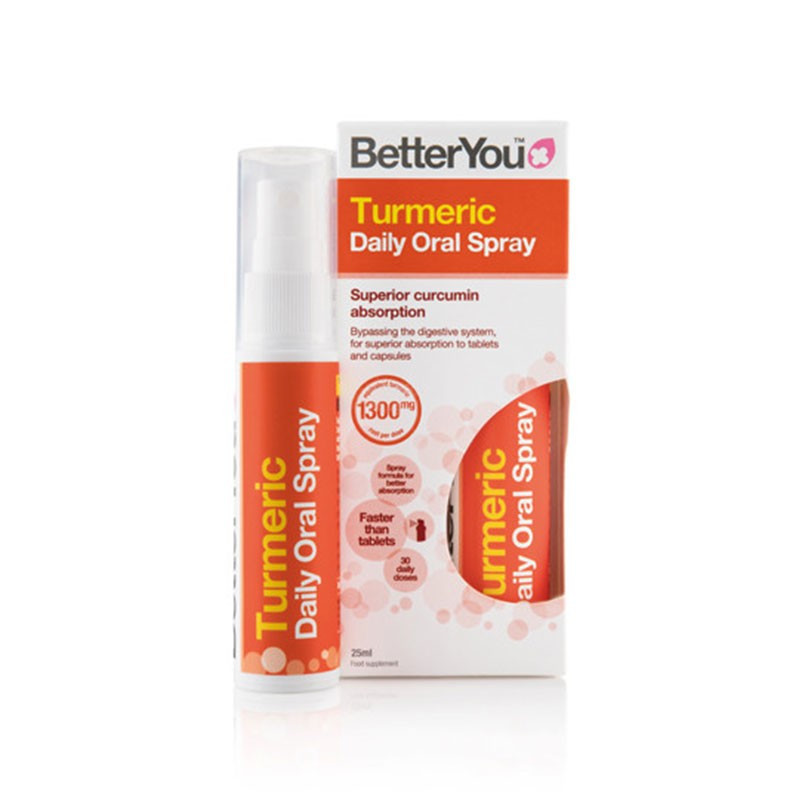 BetterYou Turmeric Daily Oral Spray 25ml