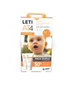 Leti AT4 Atopic Skin Crema Regeneradora Facial 50ml x2 unidades