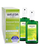 Weleda Citrus Desodorante 24h Spray 100ml x2 unidades