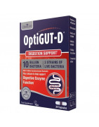 Natures AidOptiGUT-D (10 Billion Bacteria) probiótico