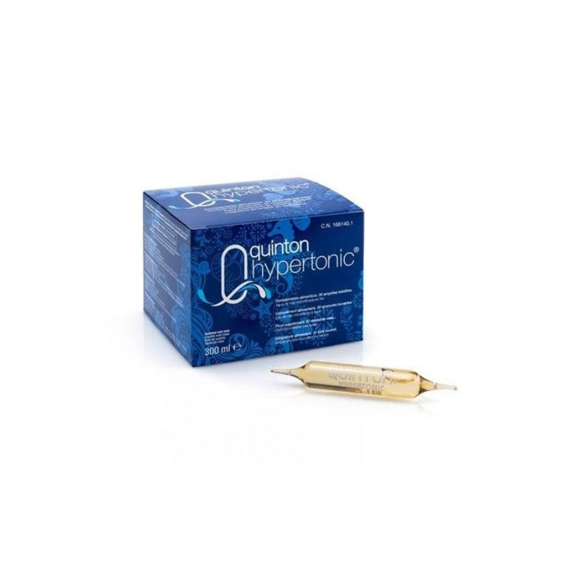 Quinton Hypertonic 30 ampollas