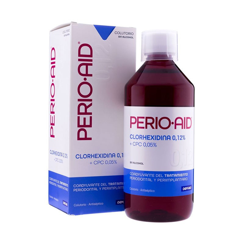 Perio Aid Colutorio Clorhexidina 0.12% 500ml