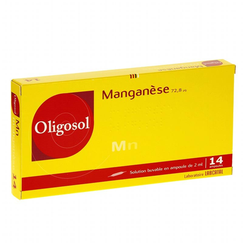 Oligosol Manganeso 28 ampollas