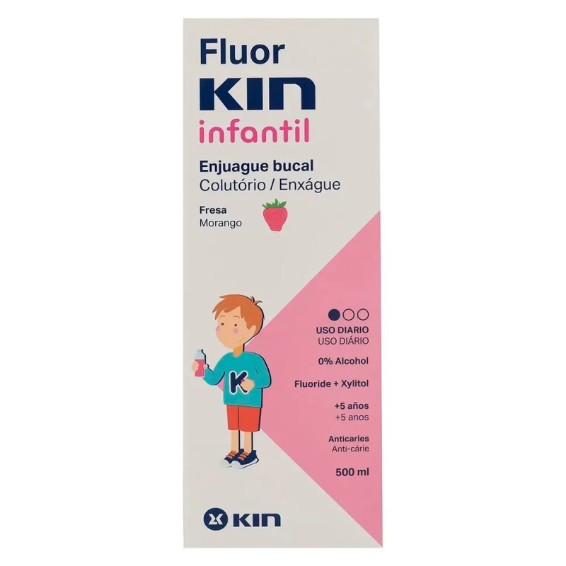 Fluorkin infantil colutorio 500ml