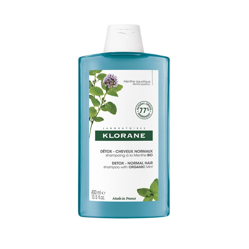 KLORANE SHAMPOO MENTHE AQUATIQUE 400ML