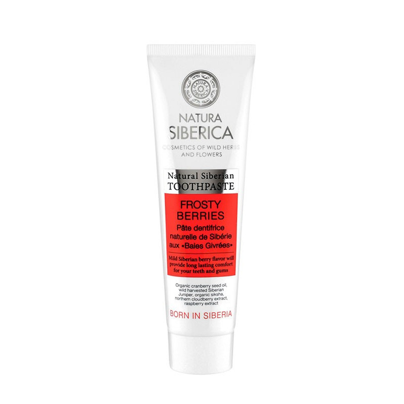Natura Siberica Dentífrico Natural Frosty Berries 100gr