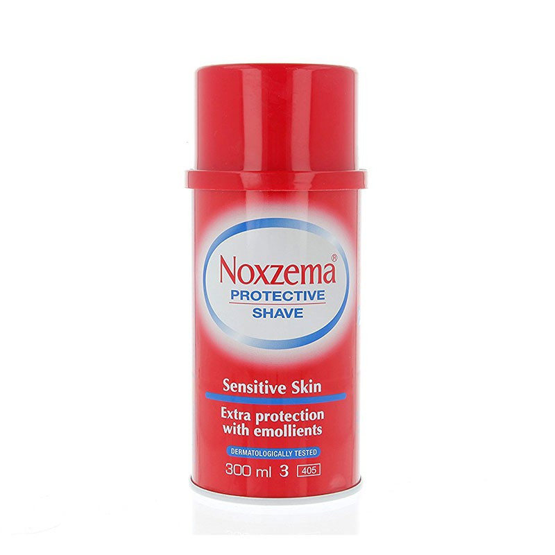 Noxzema Espuma de Afeitar Roja Piel Sensible 300ml