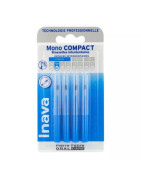 Cepillos MONO COMPACT Azules 0.8mm ISO1 - Espacios Interdentales Estrechos - Caj
