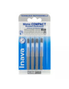 Cepillos MONO COMPACT Gris 2.6mm ISO7 - Espacios Interdentales Muy Amplios - Caj