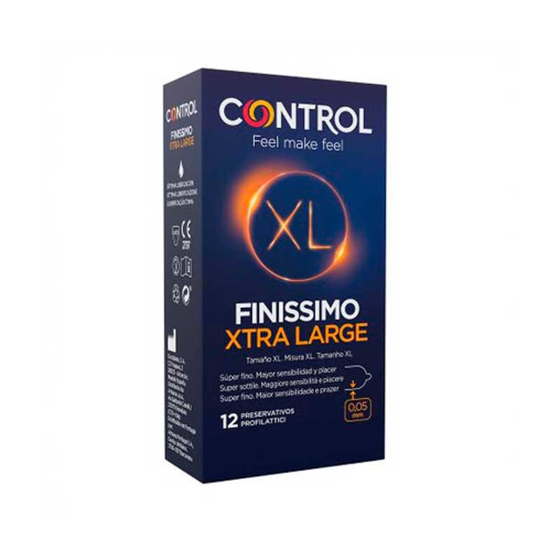 Control XL Finissimo XTRA LARGE 12 preservativos